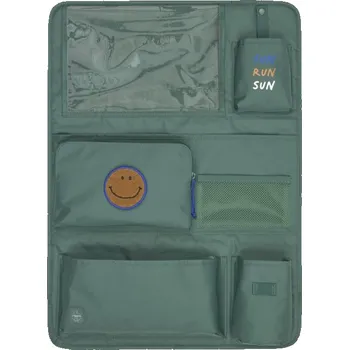 Organizér do auta LÄSSIG Car Wrap-to-Go Little Gang Dark Green