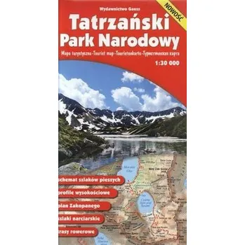 TATRZAŃSKI PARK NARODOWY MAPA TURYSTYCZNA 1:30 000 - OPRACOWANIE ZBIOROWE