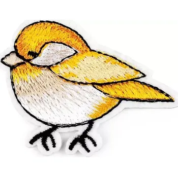 Galanterie Nažehlovačka ptáček žlutá (Nažehlovačka ptáček)