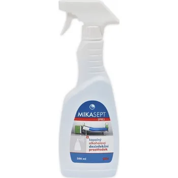 Dezinfekce Mikasept sprej tekutý alkoholový dezinfekční prostředek 500 ml Po datu min. trvanlivosti