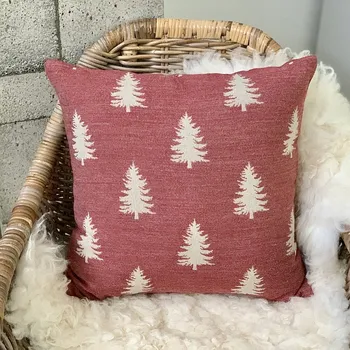 Dekorativní polštářek BYTEMA Luxusní dekorační povlak APPIANO ČERVENÝ A 45 x 45 cm