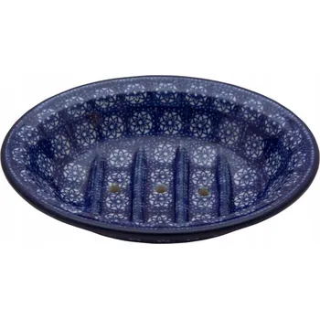 Mýdlenka Mýdlenka volně stojící Ceramika Artystyczna Bolesławiec Krystyna Dacyszyn, vícebarevná keramika