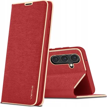 Pouzdro na mobilní telefon Pouzdro s klopou KrainaGSM pro Samsung Galaxy A55 5G, červené