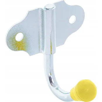 Věšák Věšák JEDNODUCHÝ MALÝ věšák 1 HÁK kovový věšák přišroubovatelný