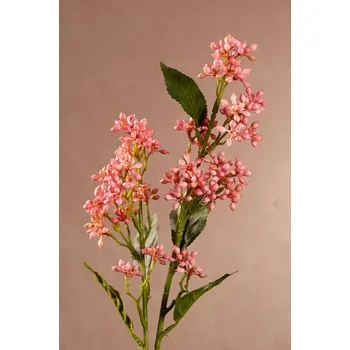 umělá květina Paramit NEW VIBURNUM TINUS Aranžovací květina růžová 58 cm