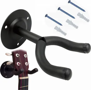 Věšák NÁSTĚNNÝ DRŽÁK NA KYTARU HÁK PRO KYTARU UKULELE MANDOLÍNU
