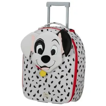 Módní doplněk SAMSONITE Dětský kufr Sammies Upright 45/17 Cabin Dalmatian Patch (151696/A468)