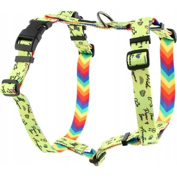 Postroj pro psa Postroj pro psa guard, beztlakový, barevný, nastavitelný, pro yorkšíra HUGGY DOGGY S