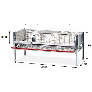 Pro ptáka Klec na křepelky 179.20C
