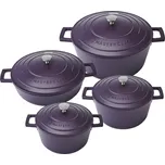 Sada Hrnců MasterClass 4 ks nepřilnavé lilkové