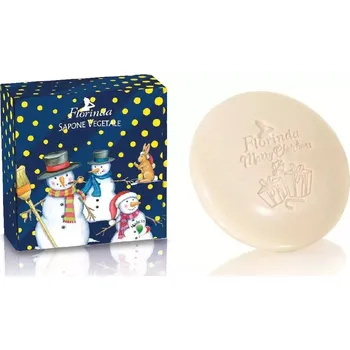 Mýdlo Florinda Kulaté vánoční mýdlo 100 g Pupazzi Di Neve
