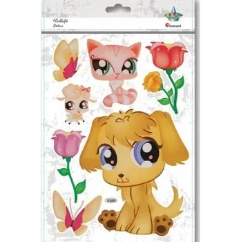 samolepka Samolepky klasické Titanum 7 ks