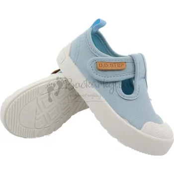 Chlapecké polobotky Plátenky D.D.Step C096-51416B Sky blue - vel. 20