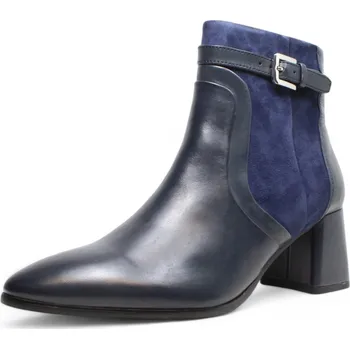 Dámská zimní obuv DÁMSKÉ KOTNÍKOVÉ BOTY REGARDE LE CIEL MILLIE-05 MODRÁ Barva: MODRÁ, Velikost: 40