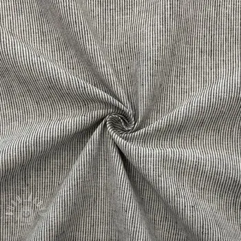Len s bavlnou Lira mini stripe black