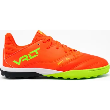 Kopačky KIPSTA Dětské kožené kopačky Viralto II TF 35 ORANŽOVÁ|RŮŽOVÁ