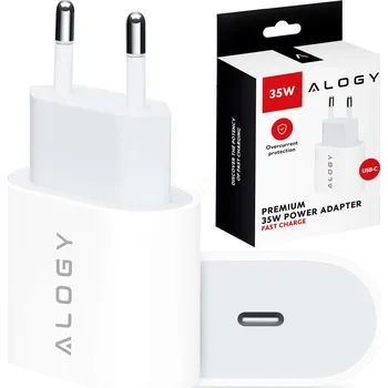 Výkonná 35W rychlonabíječka pro iPhone ALOGY USB-C USB typ C PD GaN