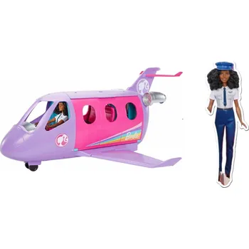 Mattel HCD49 Barbie letadlo s pilotkou