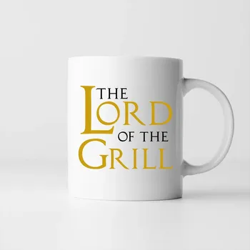 Žertovný předmět The lord of the grill - hrnek s potiskem