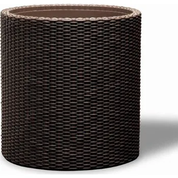 Květináč Květináč KETER Cylinder M Brown