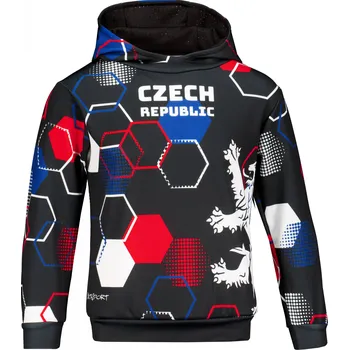 Chlapecká mikina Dětská funkční mikina premium ALTISPORT VOJ/ALK036MI01 ČERNÁ 110