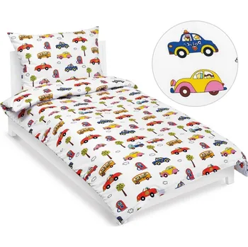 Povlečení Bellatex Povlečení bavlněné Junior Bílá,Červená,Modrá