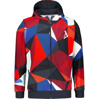 Pánská mikina Pánská mikina na zip premium ALTISPORT VOJ/ALM007MI02 NÁMOŘNÍ MODRÁ/ČERVENÁ XXL