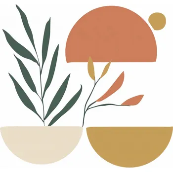 Plakát Plakát Přechod Barev Bez Rámu 50 x 50 cm