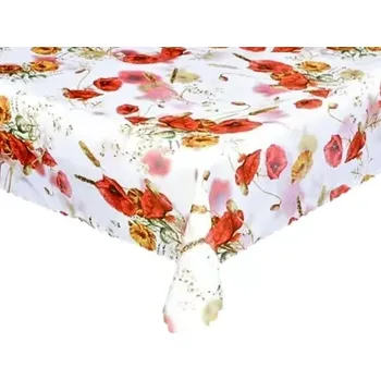 Velikonoční dekorace Dekortextil ubrus Máky 120x155 cm