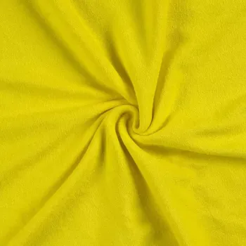 Prostěradlo Froté prostěradlo do postýlky 60x120 cm, sytě žluté