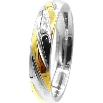 Prsten Steel Jewelry Gold RI240244 59-61 mm