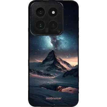 Pouzdro na mobilní telefon Lesklý kryt Mobiwear Glossy - Xiaomi 14 - G006G Hora s hvězdnou oblohou (Prémiové lesklé pouzdro, obal, kryt Mobiwear Glossy na mobil Xiaomi 14 - G006G Hora s hvězdnou oblohou, materiál Plast + TPU silikon - krytí po všech stranách, neošoupatelný potisk,)