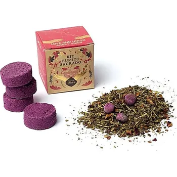 Kosmetická sada Sada na vykuřování Láska a jednota Sagrada Madre