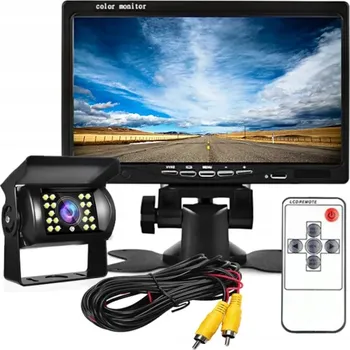 IP kamera COUVACÍ KAMERA 18IR 10M LCD TFT MONITOR 7'' 12/24V