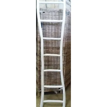 Dřevěný žebřík PRIMITIV bílý wash | RYCHLÉ DODÁNÍ