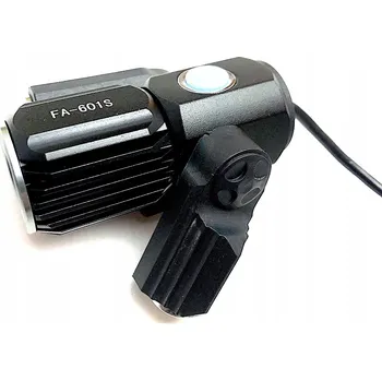 Svítilna ČELOVKA NA KOLO S 1x XM-L T6 LED a 2x XPE LED, AKU