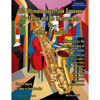 100 Ultimate Jazz-Funk Grooves (noty na tenorsaxofon)(+audio)