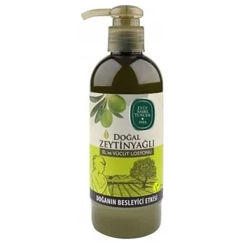 Tělové mléko Přírodní olivový olej tělové mléko a mléko na ruce 250 ml