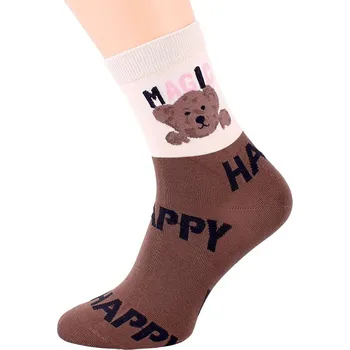 Dámské ponožky Dámské ponožky Panda aura.via 5párů (Veselé ponožky dámské NZP2095 balení = 5 párů)