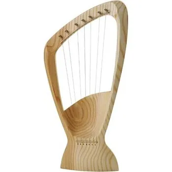 Pentatonická dětská harfa, 7 strun, ladička