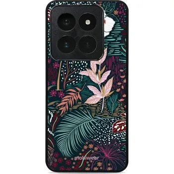 Pouzdro na mobilní telefon Lesklý kryt Mobiwear Glossy - Xiaomi 14 Pro - G043G - Temná flóra (Prémiové lesklé pouzdro, obal, kryt Mobiwear Glossy na mobil Xiaomi 14 Pro - G043G - Temná flóra, materiál Plast + TPU silikon - krytí po všech stranách, neošoupatelný potisk, tenké)