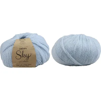 Příze Drops Sky 31 ledová modrá