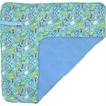 Přebalovací podložka Přebalovací pult měkký Pupus 69 x 69 cm, vícebarevný