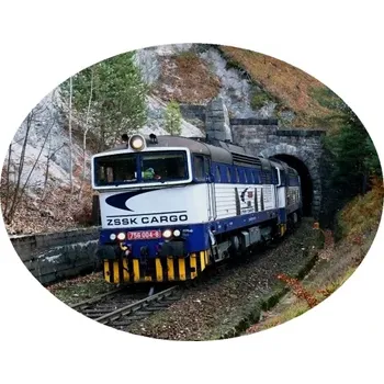 Nášivka Nažehlovačka s vlakem 756.004 (digitální nažehlovačka s lokomotivou )