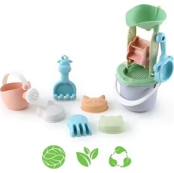 Hračka na písek Sada kyblíků na písek s mlýnkem