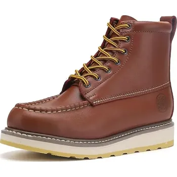 Pánské sandále HAINDPOINT pánská kožená pracovní obuv s ocelovou špičkou 45