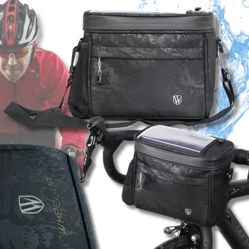 CYKLISTICKÁ BRAŠNA NA ŘÍDÍTKA TAŠKA NA KOLO PÁNSKÁ TAŠKA PŘES RAMENO S POPRUHEM