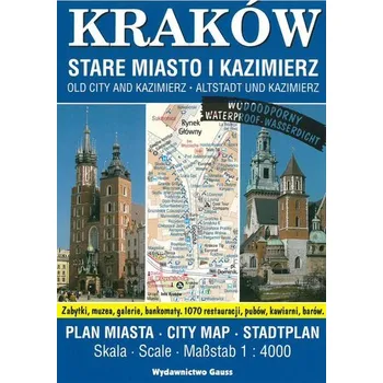 Plan miasta. Kraków, Stare Miasto i Kazimierz wyd. 12 - opracowanie zbiorowe