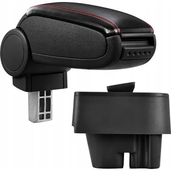 Loketní opěrka PROTEC Loketní opěrka PEUGEOT 207 / 207 SW / 207 CC, syntetická kůže, černá