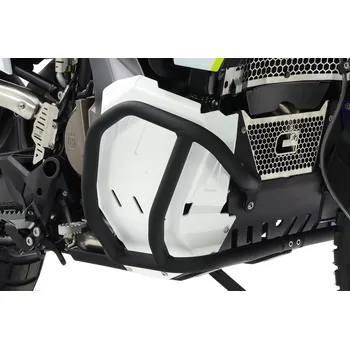 Rám pro motocykl CROSSPRO HLINÍKOVÉ PADACÍ RÁMY MOTORU A CHLADIČE HUSQVARNA NORDEN 901 '22-'23, NORDEN 901 EXPEDITION '23 - ČERNÁ BARVA